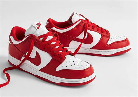 Red Nike Dunks